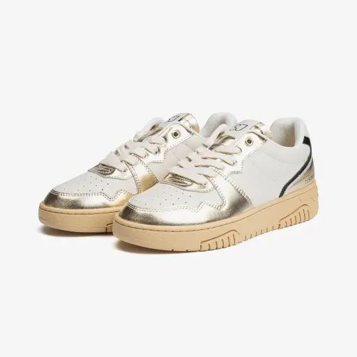 ICON LOW - OFFWHITE PLATINE