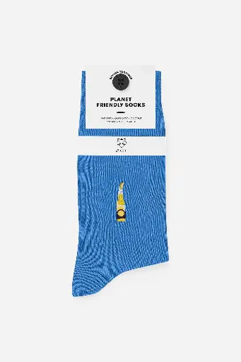 SOCKS CASUAL - BLUE BEER
