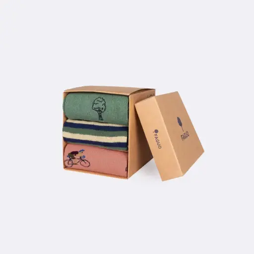 SOCKS X3 UNDERWEAR COTTON - PIN19