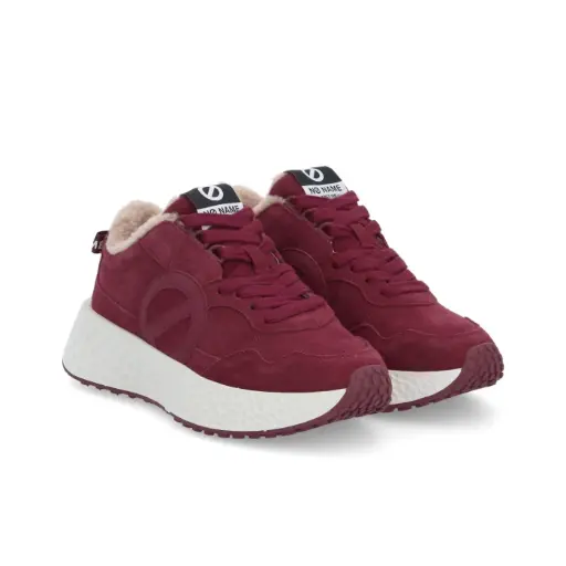 CARTER JOGGER W SUEDE COCOON - CERISE DOVE
