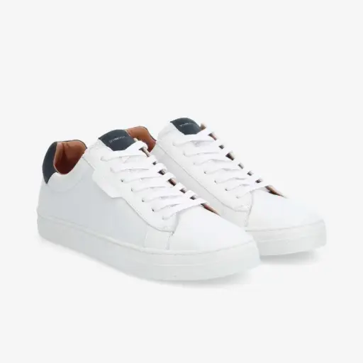 SPARKLE SNEAKER M NAPPA SUEDE - WHITE AZUL